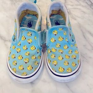 Vans toddler size 7.5 - The Simpson’s Maggie slip on Velcro sneakers